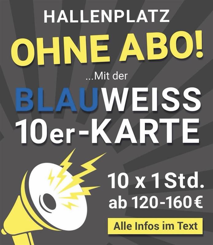 Blau Weiss 10er-Karte